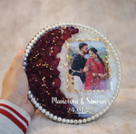 Load image into Gallery viewer, Preserve Your Wedding Date as a Beautiful Handcrafted Memory