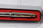 Load image into Gallery viewer, Premium Metal Pen with Gold Finish | Custom Name Engraving Gift