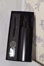 Load image into Gallery viewer, Premium Gift Set with Pen, Keychain & Bottle | Corporate & Personalized Gift Combo