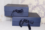 Load image into Gallery viewer, Premium Blue Gift Hamper Box | Elegant Magnetic Closure Gift Box for Luxury Packaging