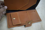 Load image into Gallery viewer, Premium Leather Long Wallet for Women | Stylish Clutch Wallet with Card Slots & Button Closure