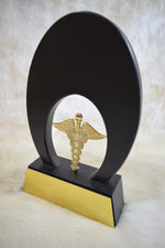 Load image into Gallery viewer, Premium Doctor Symbol Table Décor | Medical Emblem Showpiece for Clinic, Office & Desk