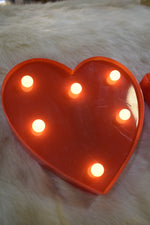 Load image into Gallery viewer, LED Love Letter Showpiece | Romantic Heart Light Decor for Couples