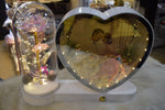 Load image into Gallery viewer, Magical LED Mirror Photo Frame | Personalized Photo Light Frame Gift
