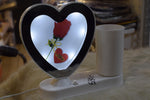Load image into Gallery viewer, Magical LED Mirror Photo Frame | Personalized Photo Light Frame Gift