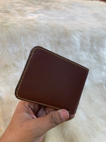 Load image into Gallery viewer, Premium Leather Men’s Short Wallet | Compact Bi-Fold Wallet with Card Slots