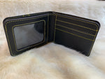 Load image into Gallery viewer, Premium Leather Men’s Short Wallet | Compact Bi-Fold Wallet with Card Slots