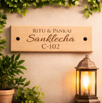 Load image into Gallery viewer, Custom Engraved Wooden Name Plate
