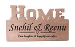 Load image into Gallery viewer, Custom Engraved Wooden Home Plaque with Photo & Message