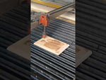 Load and play video in Gallery viewer, Custom Engraved Wooden Birthday Plaque with Photo & Message