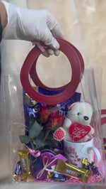 Load image into Gallery viewer, Premium Chocolate &amp; Teddy Gift Hamper – Assorted Chocolates | Perfect for Gifting 🎁