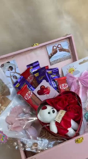 Premium Chocolate & Teddy Gift Hamper – Assorted Chocolates | Perfect for Gifting 🎁