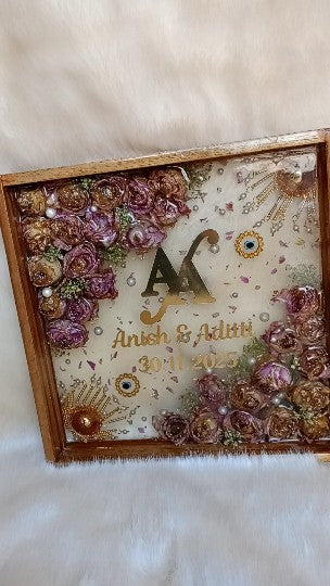 Preserve Your Wedding Date as a Beautiful Handcrafted Memory