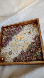 Load image into Gallery viewer, Preserve Your Wedding Date as a Beautiful Handcrafted Memory