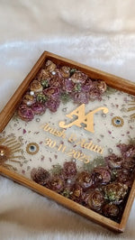 Load image into Gallery viewer, Preserve Your Wedding Date as a Beautiful Handcrafted Memory