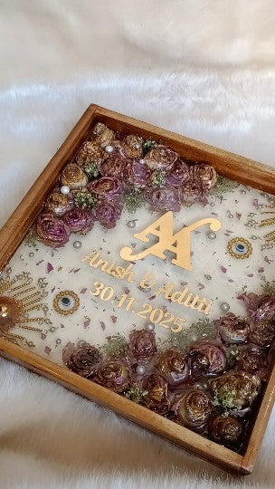 Preserve Your Wedding Date as a Beautiful Handcrafted Memory