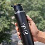 Load image into Gallery viewer, Personalized Stainless Steel Water Bottle – Custom Name Engraved