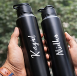 Load image into Gallery viewer, Personalized Stainless Steel Water Bottle – Custom Name Engraved