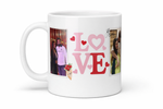 Load image into Gallery viewer, Personalized Love Photo Mug – Custom Name &amp; Picture Printed Coffee Cup