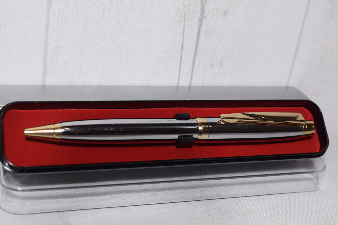 Premium Metal Pen with Gold Finish | Custom Name Engraving Gift