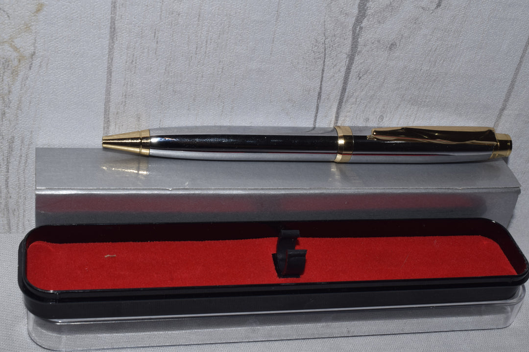 Premium Metal Pen with Gold Finish | Custom Name Engraving Gift