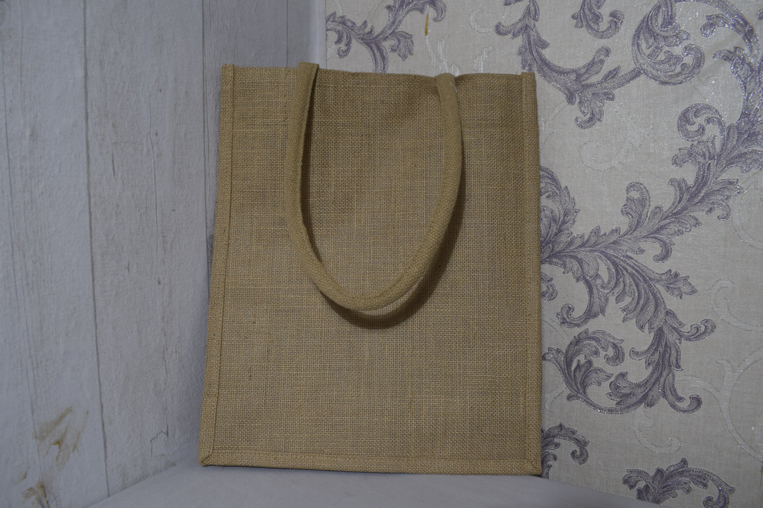 Premium Jute Gift Bag for Hampers | Eco-Friendly Hamper Carry Bag
