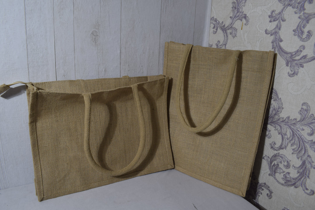 Premium Jute Gift Bag for Hampers | Eco-Friendly Hamper Carry Bag