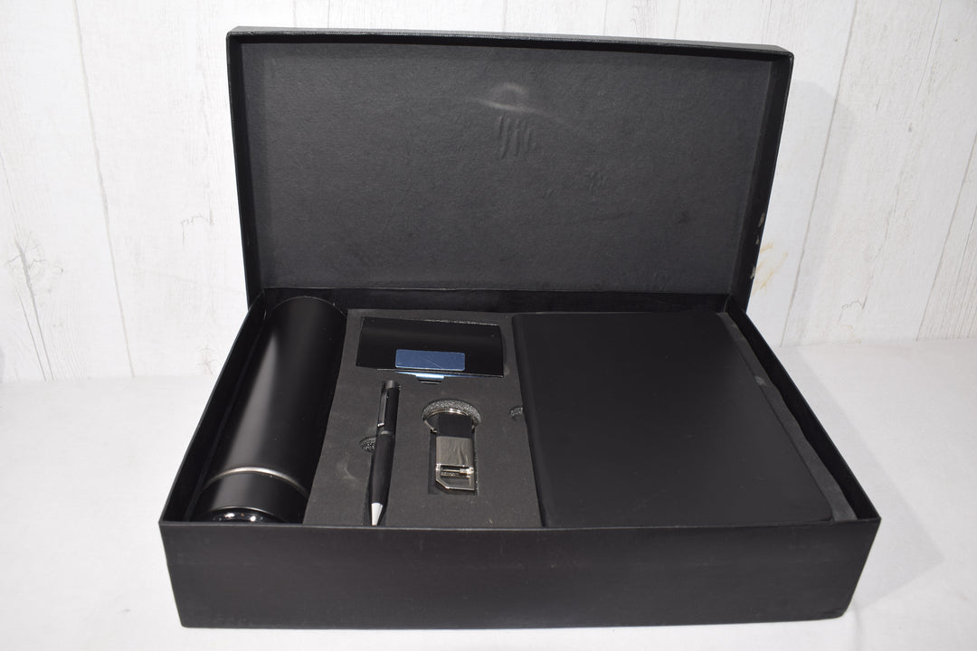 Premium Gift Set with Diary, Pen, Keychain, card Holder & Insulated Bottle | Corporate & Personalized Gift Combo