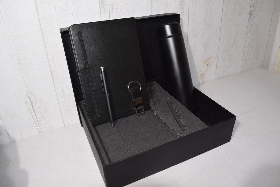 Premium Gift Set with Diary, Pen, Keychain & Insulated Bottle | Corporate & Personalized Gift Combo