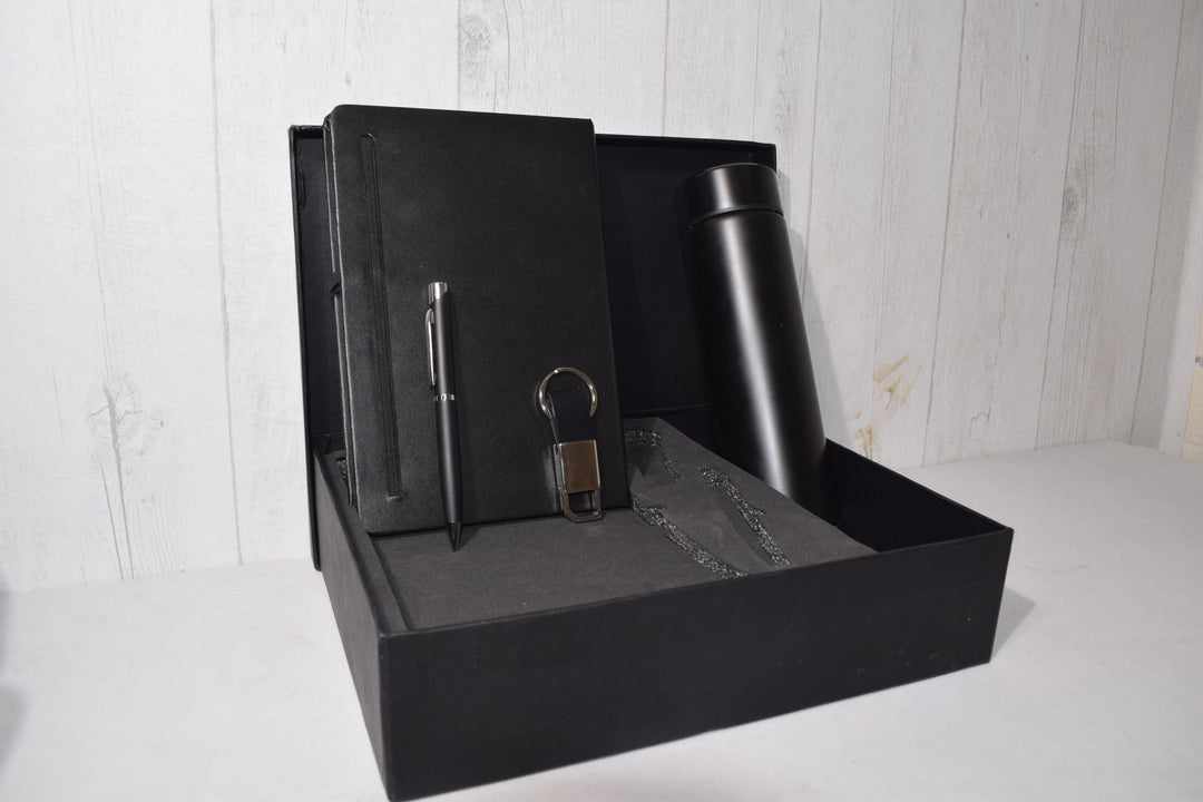 Premium Gift Set with Diary, Pen, Keychain & Insulated Bottle | Corporate & Personalized Gift Combo