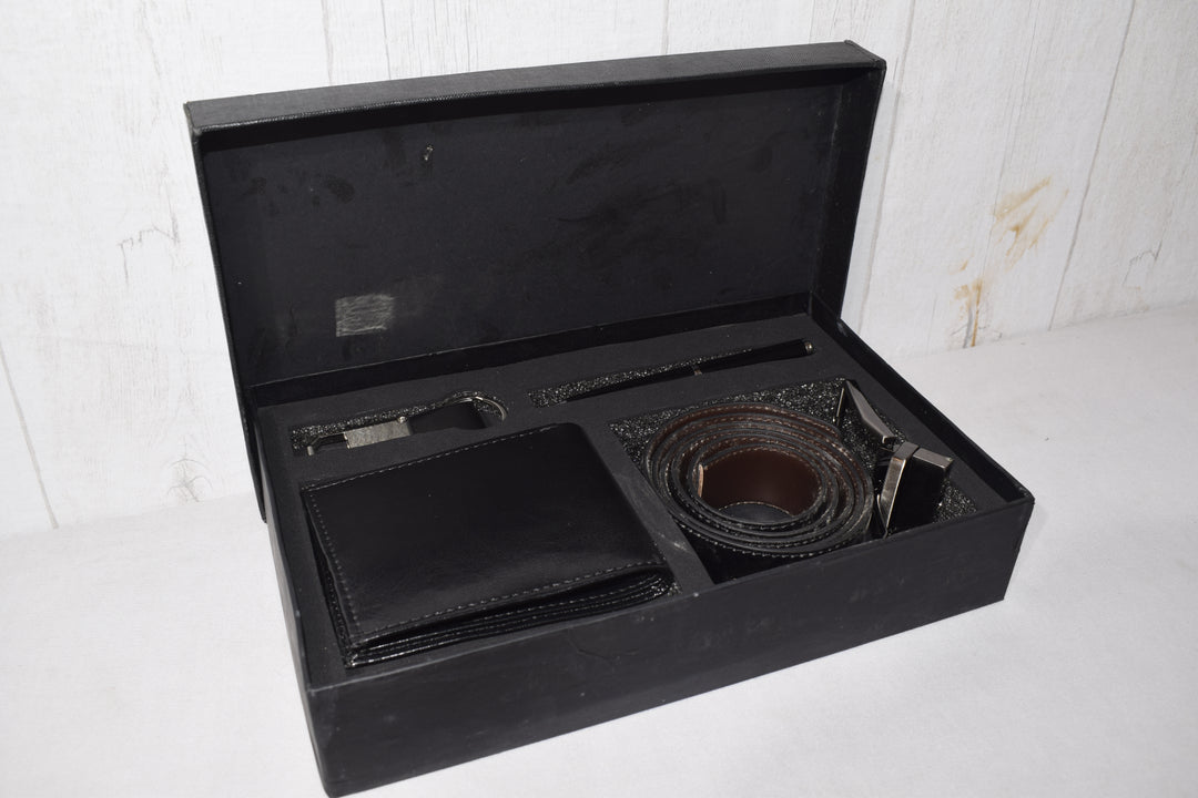 Premium Gift Set with Pen, Keychain, Purse & Belt | Corporate & Personalized Gift Combo