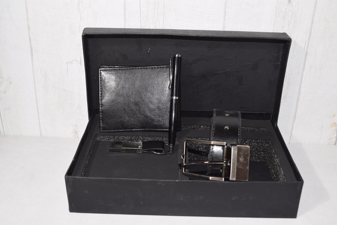 Premium Gift Set with Pen, Keychain, Purse & Belt | Corporate & Personalized Gift Combo
