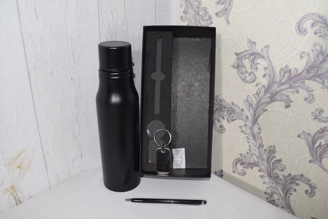 Premium Gift Set with Pen, Keychain & Bottle | Corporate & Personalized Gift Combo