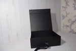 Load image into Gallery viewer, Premium Black Gift Hamper Box | Elegant Magnetic Closure Gift Box for Luxury Packaging