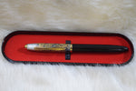 Load image into Gallery viewer, Premium Metal Pen with Gold Finish | Custom Name Engraving Gift