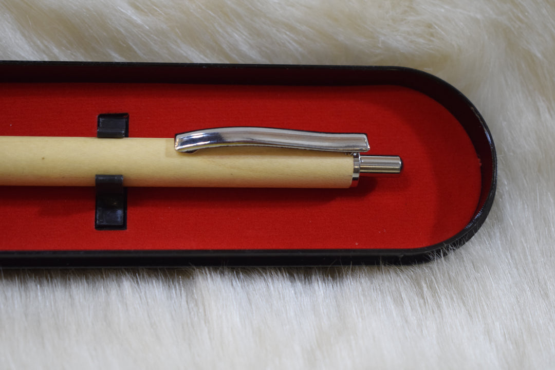 Premium Wooden Pen with proper Finish | Custom Name Engraving Gift