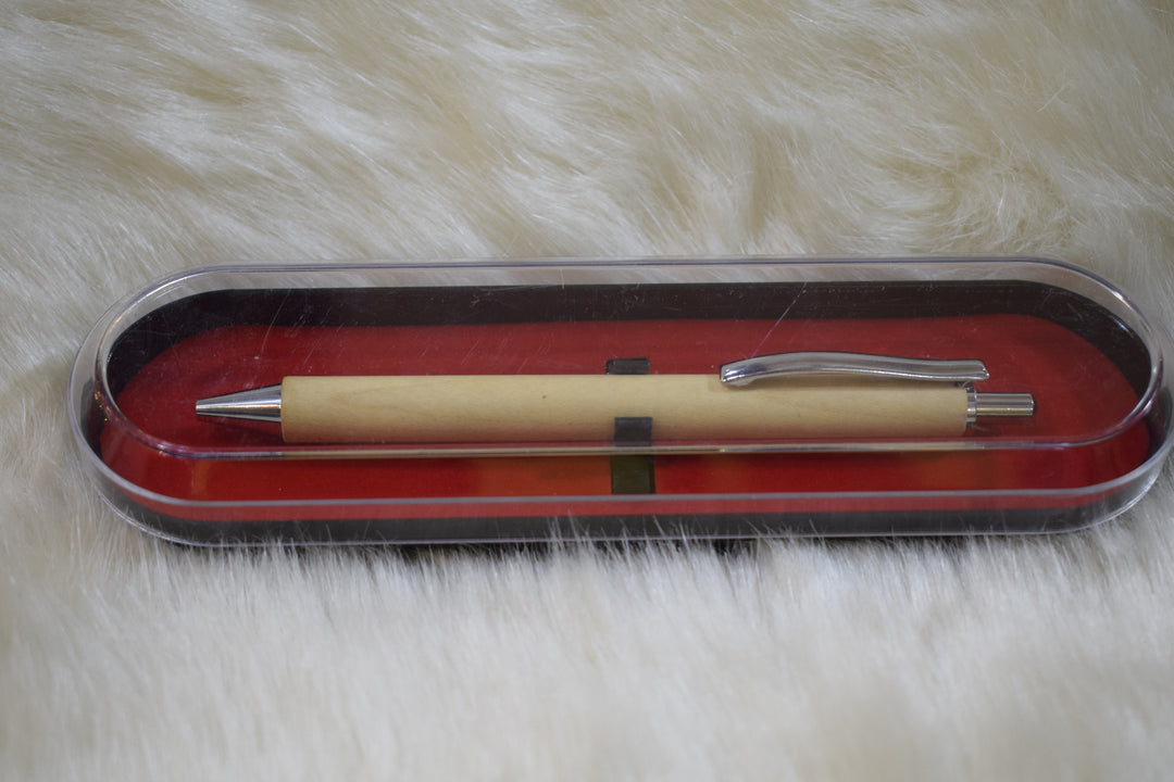 Premium Wooden Pen with proper Finish | Custom Name Engraving Gift