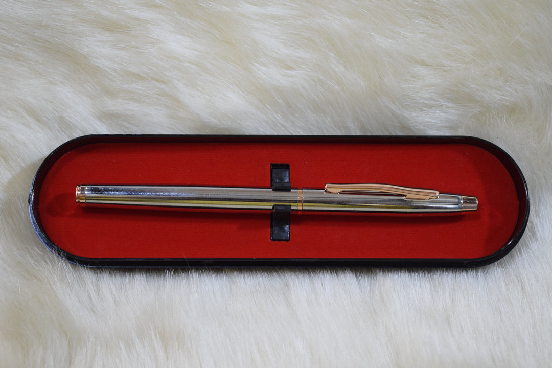Premium Metal Pen with Gold Finish | Custom Name Engraving Gift