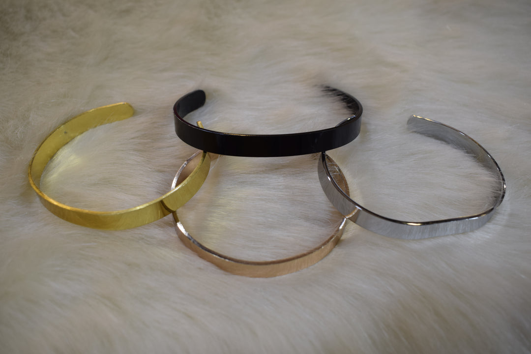 Men’s Premium Metal Bangle with Gold Finish | Custom Engraved Name Bracelet for Men