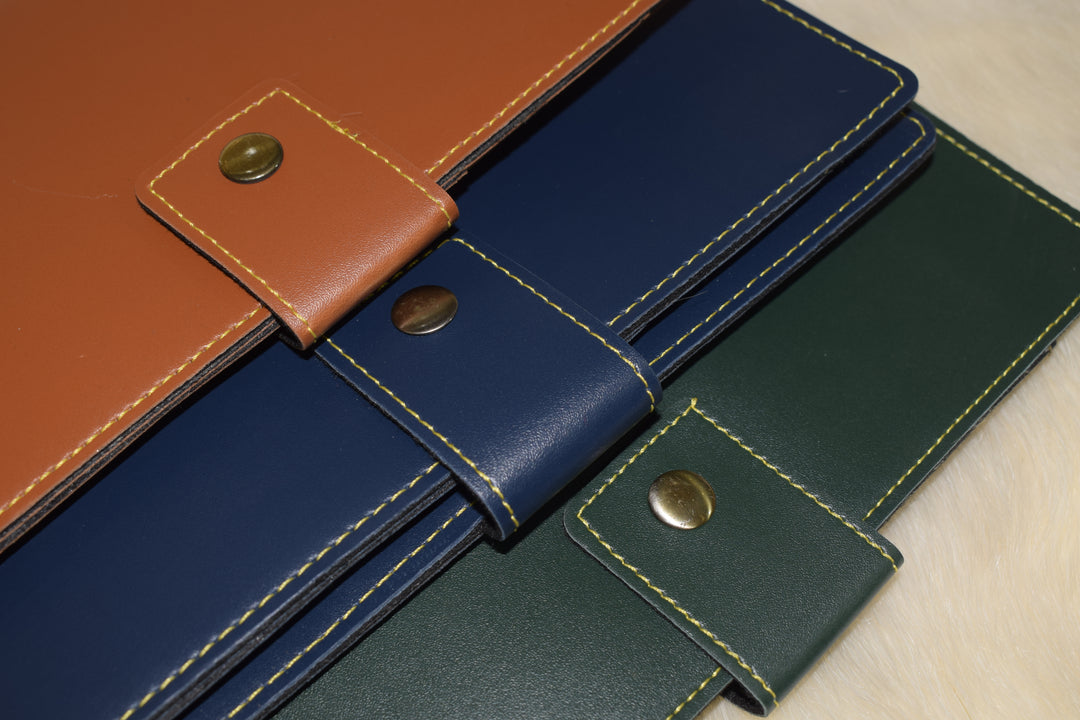Premium Leather Long Wallet for Women | Stylish Clutch Wallet with Card Slots & Button Closure