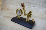 Load image into Gallery viewer, Premium Metal Pen Stand with Decorative Book Design | Elegant Desk Organizer for Office &amp; Home