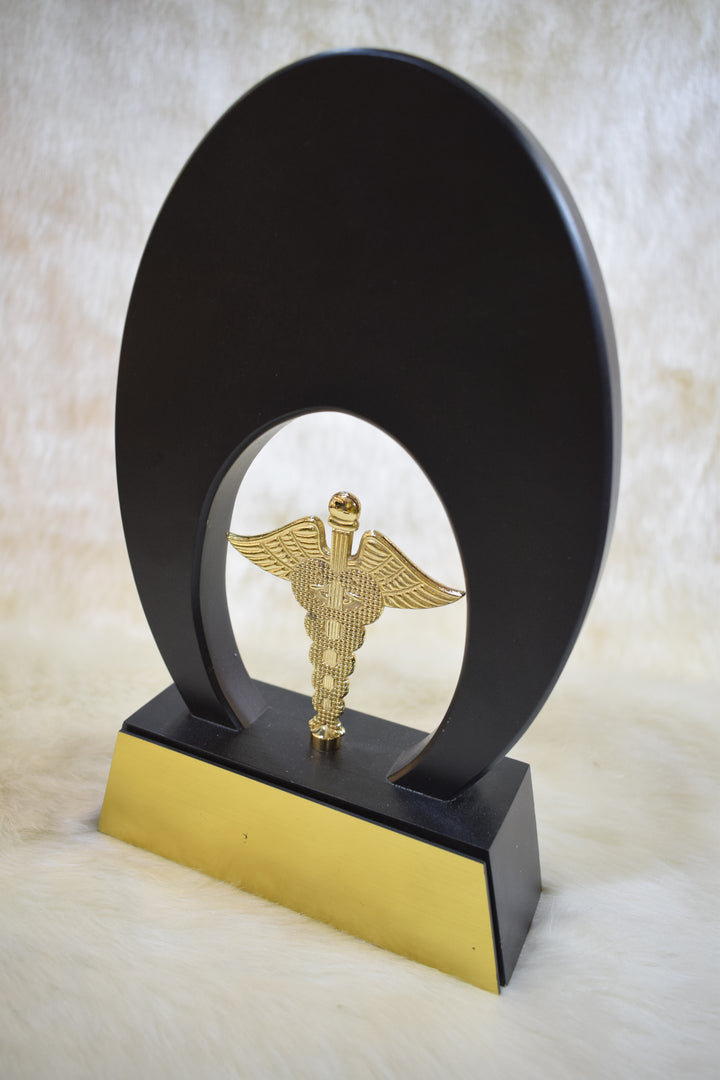 Premium Doctor Symbol Table Décor | Medical Emblem Showpiece for Clinic, Office & Desk