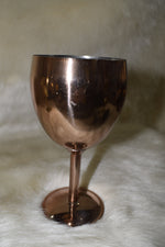 Load image into Gallery viewer, Premium Metal Wine Glass Set | Elegant Gold Finish Goblets for Parties, Gifting &amp; Home Décor