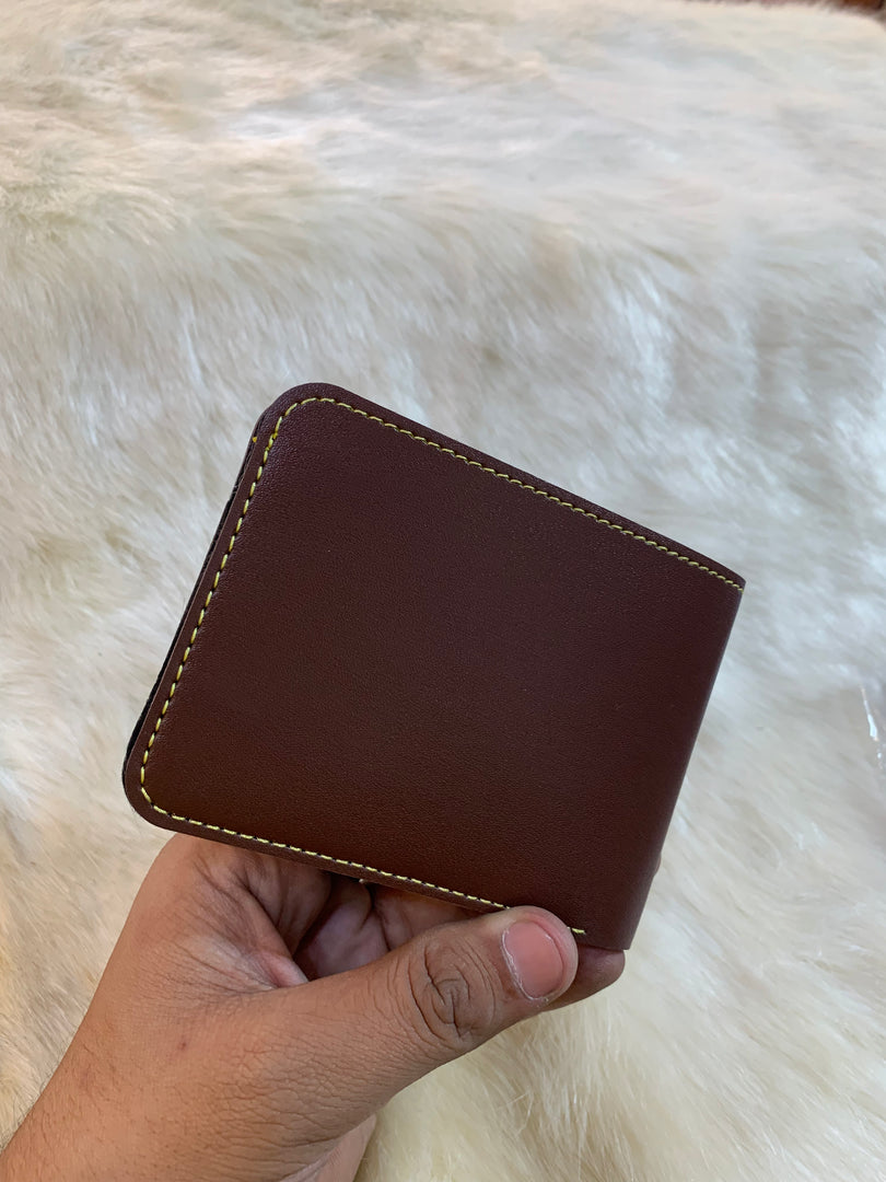 Premium Leather Men’s Short Wallet | Compact Bi-Fold Wallet with Card Slots