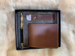 Load image into Gallery viewer, Premium Gift Set with Pen, Keychain &amp; wallet | Corporate &amp; Personalized Gift Combo