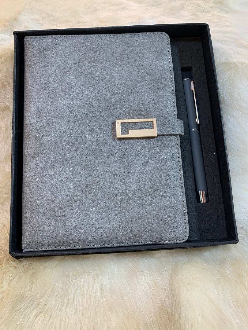 Premium Leather Diary Notebook | Elegant Personal & Corporate Gift Journal
