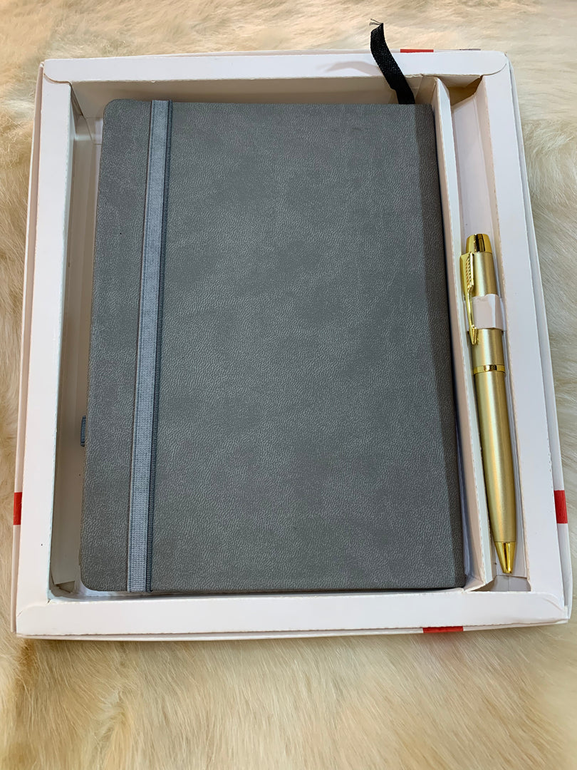 Premium Leather Diary Notebook | Elegant Personal & Corporate Gift Journal