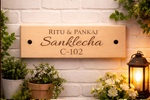 Load image into Gallery viewer, Custom Engraved Wooden Name Plate