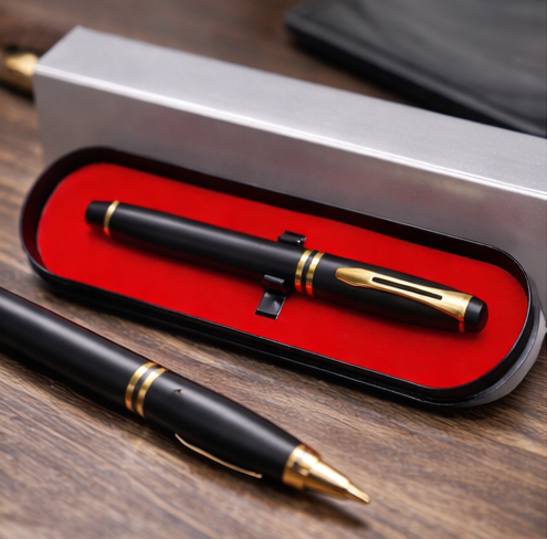 Premium Metal Pen with Gold Finish | Custom Name Engraving Gift
