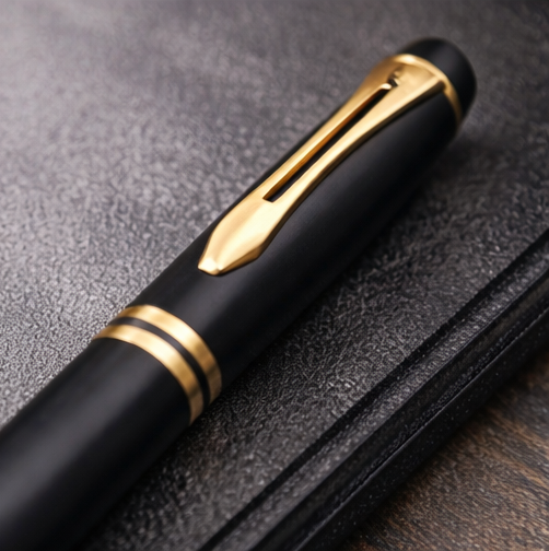 Premium Metal Pen with Gold Finish | Custom Name Engraving Gift